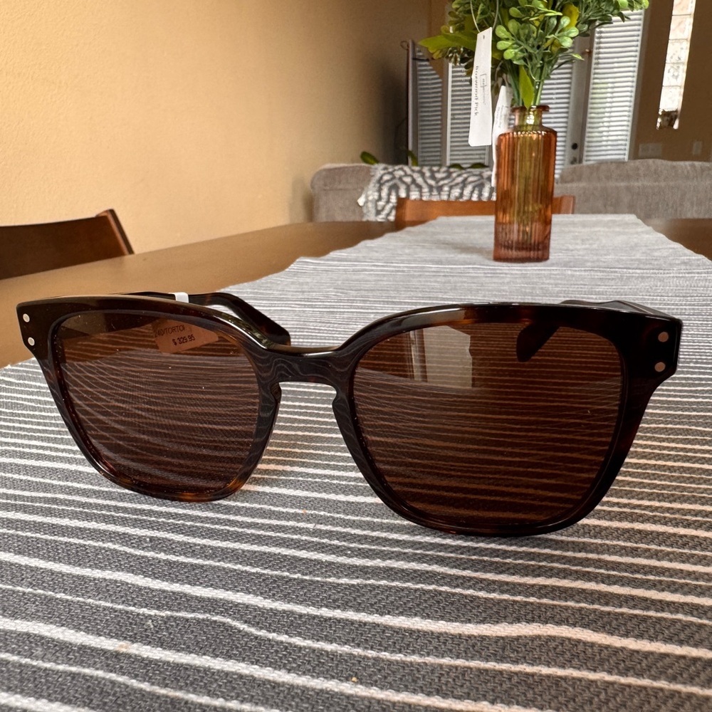Salvatore Ferragamo Tortoise Shell Sunglasses